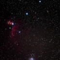 150214-223655 1  オリオン大星雲と馬頭星雲 赤道儀＋天体用フィルタを使用